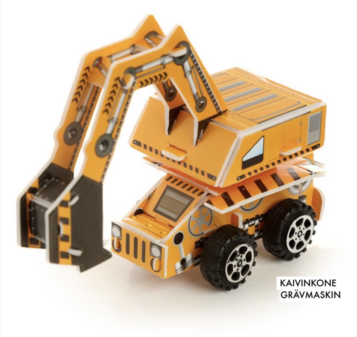 DIY Puzzle Pullback Rakennettava Auto