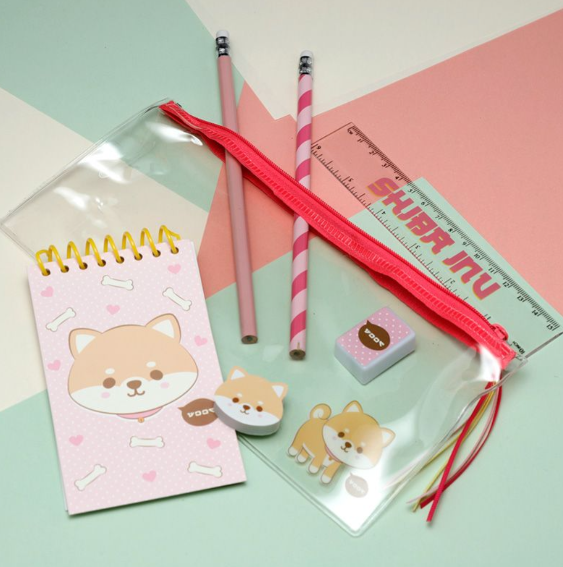 Adoramals Shiba Inu Dog 7-osainen penaalisetti
