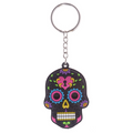 Avaimenperä sugar skull, musta