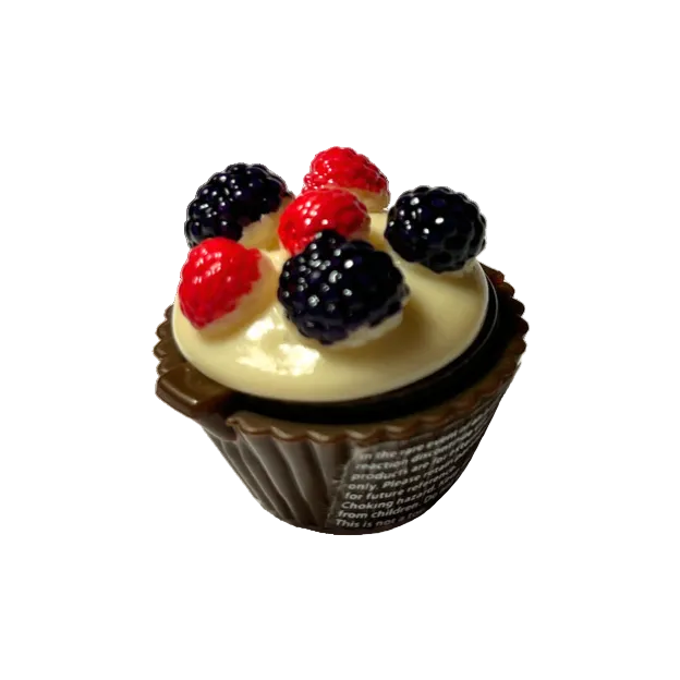 Huulirasva cupcake, marjat