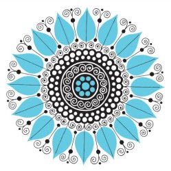Kaakelitarra, Carla Turquoise 6 kpl