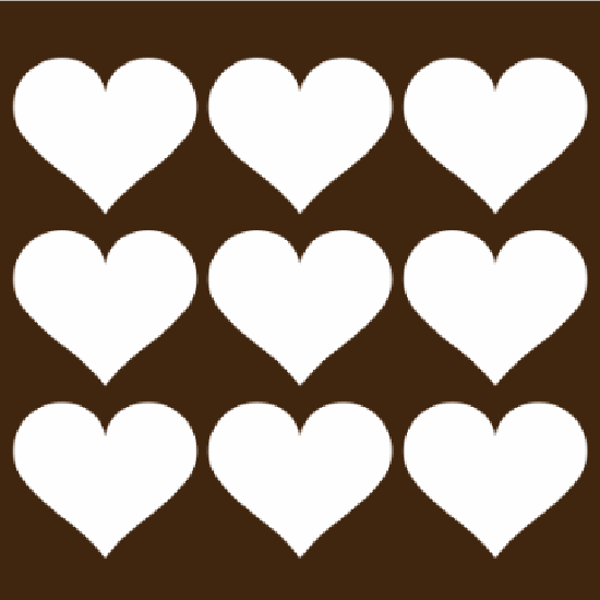 Kaakelitarra, Love Brown 6 kpl