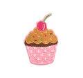 Kangasmerkki, cupcake cherry
