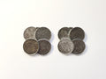 Kenkäklipsit, Coins