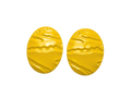 Korvakorut klipsillä, Love shack yellow oval
