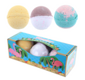 Kylpypallot 3-pack, Flamingo