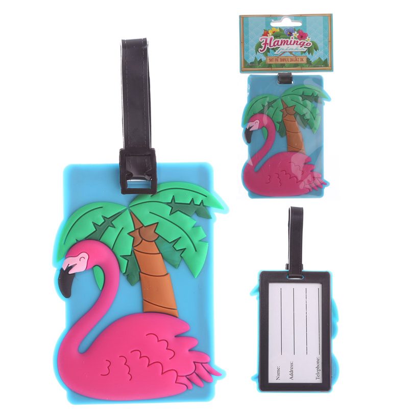 Matkalaukkutägi, flamingo