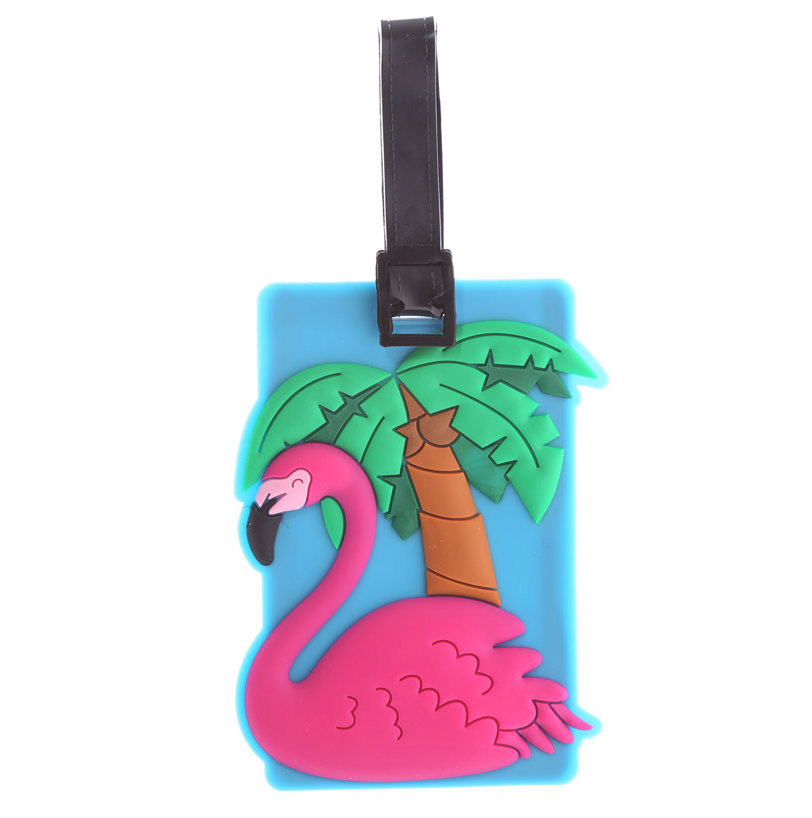 Matkalaukkutägi, flamingo