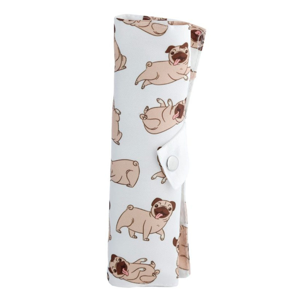 Mopsi 100% bambu aterinsetti kangaskotelossa