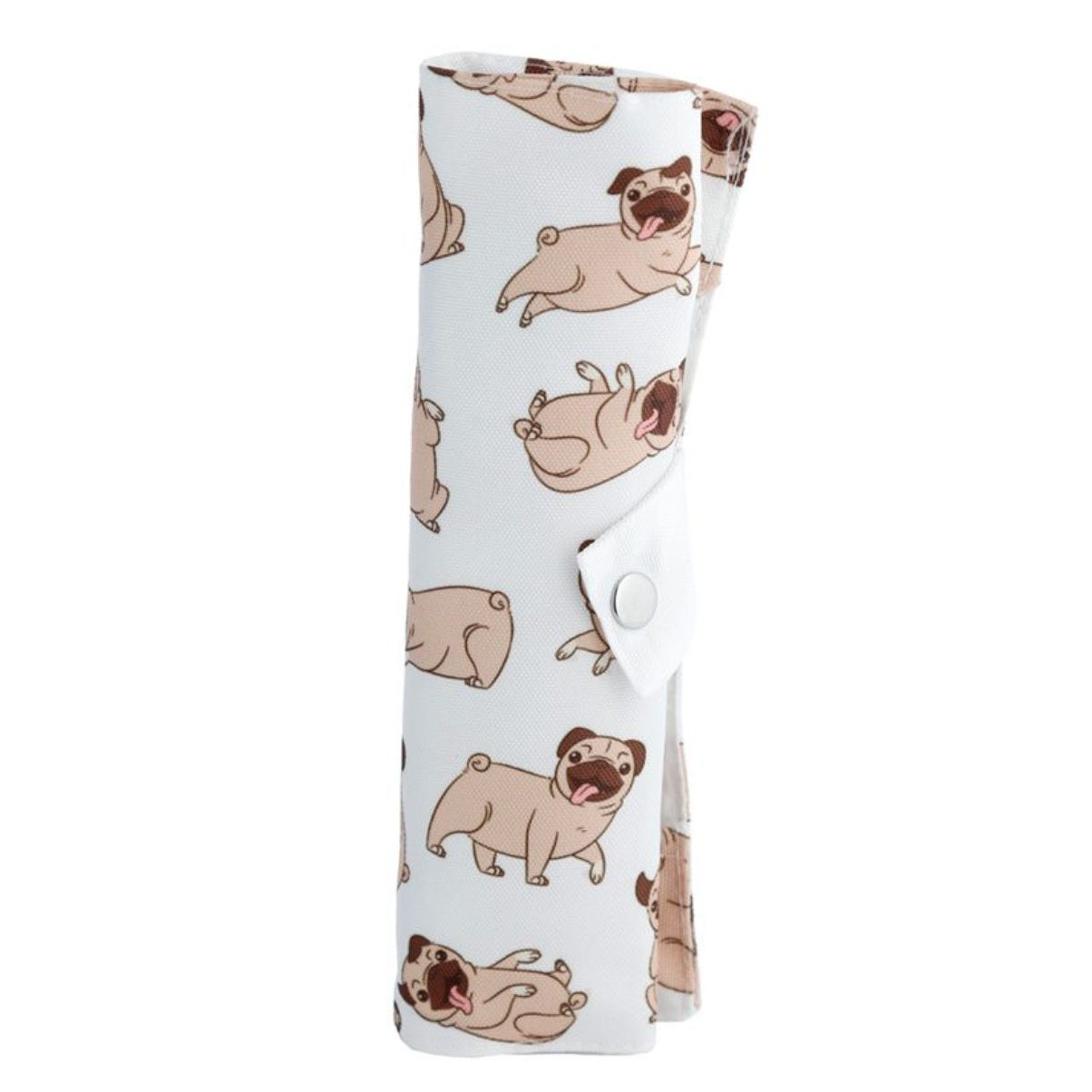 Mopsi 100% bambu aterinsetti kangaskotelossa