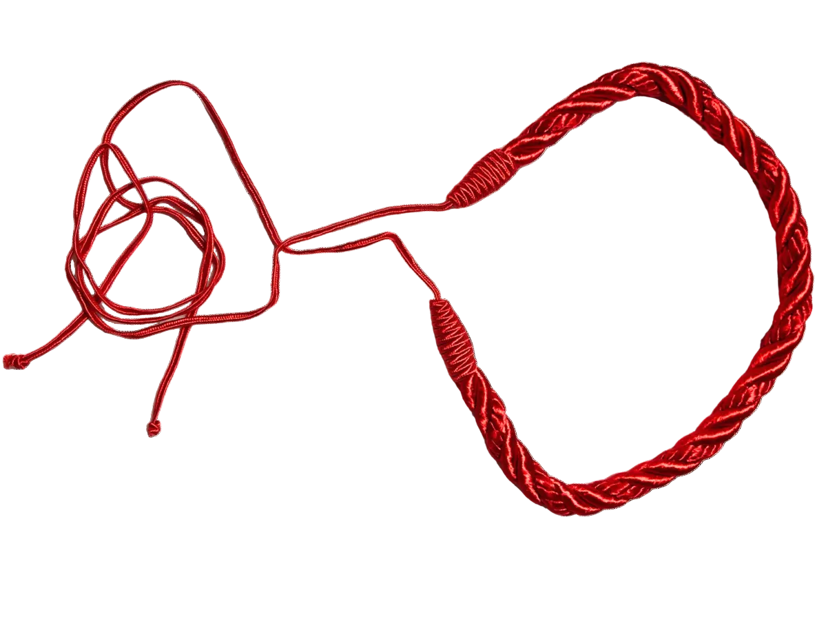 Pää-/hiuspanta, punainen ohut