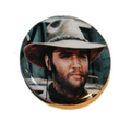 Rintanappi 43mm, elvis w hat