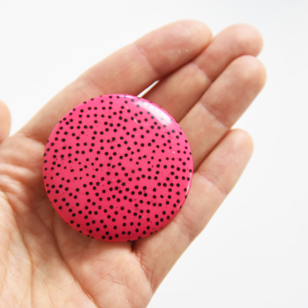 Rintaneula dots, pinkki