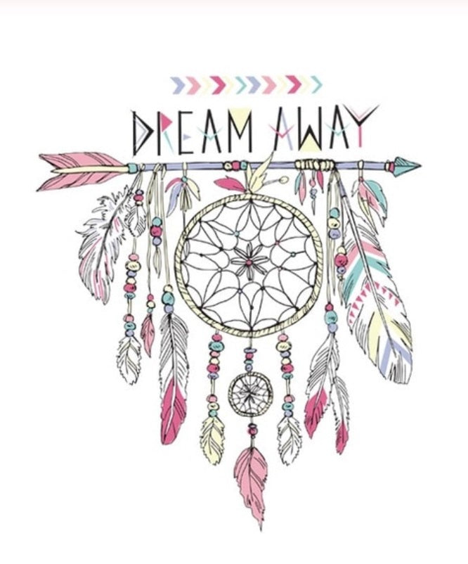 Silitettävä siirtokuva, dream away (pieni)