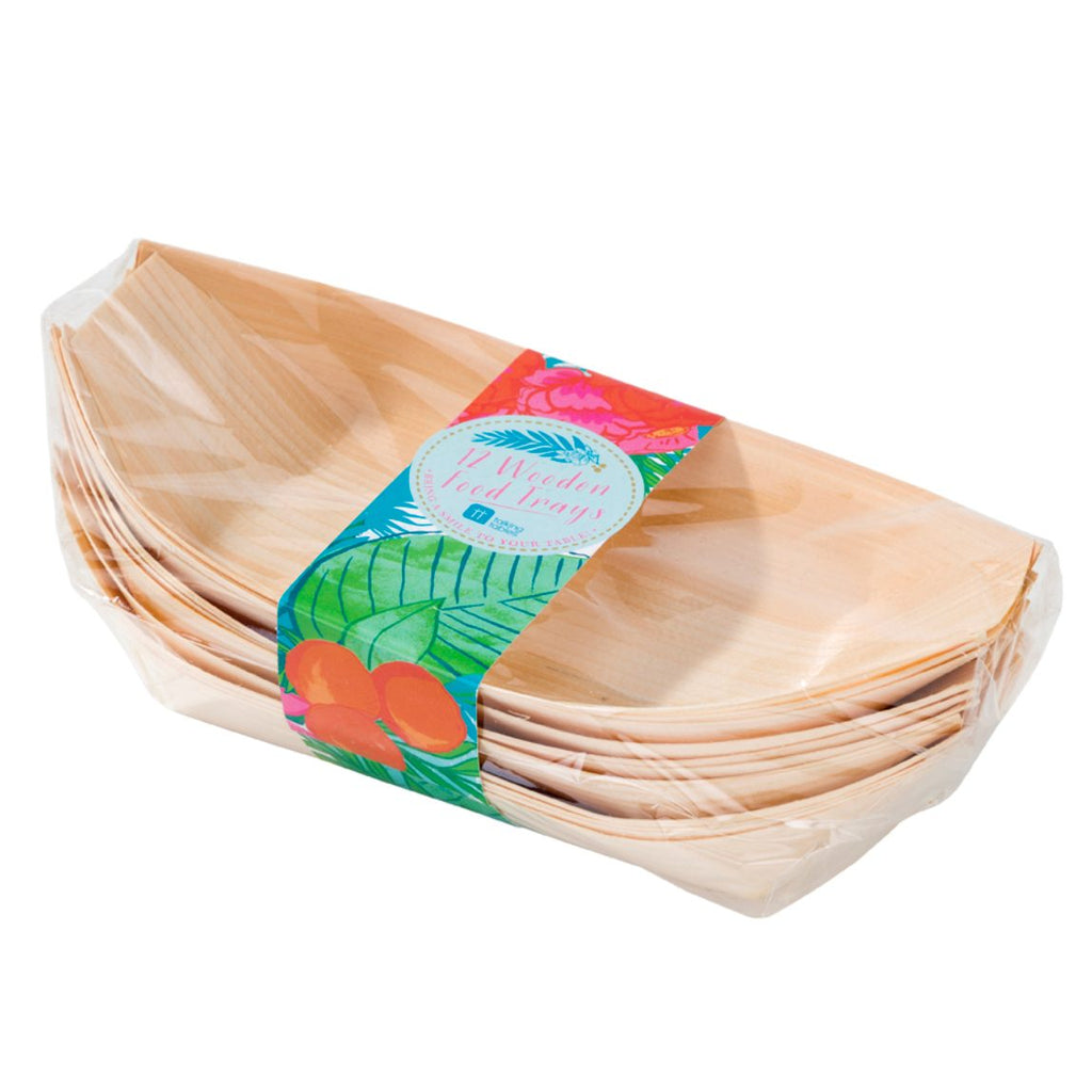 Puiset tarjoiluastiat, Tropical Fiesta (12 kpl)