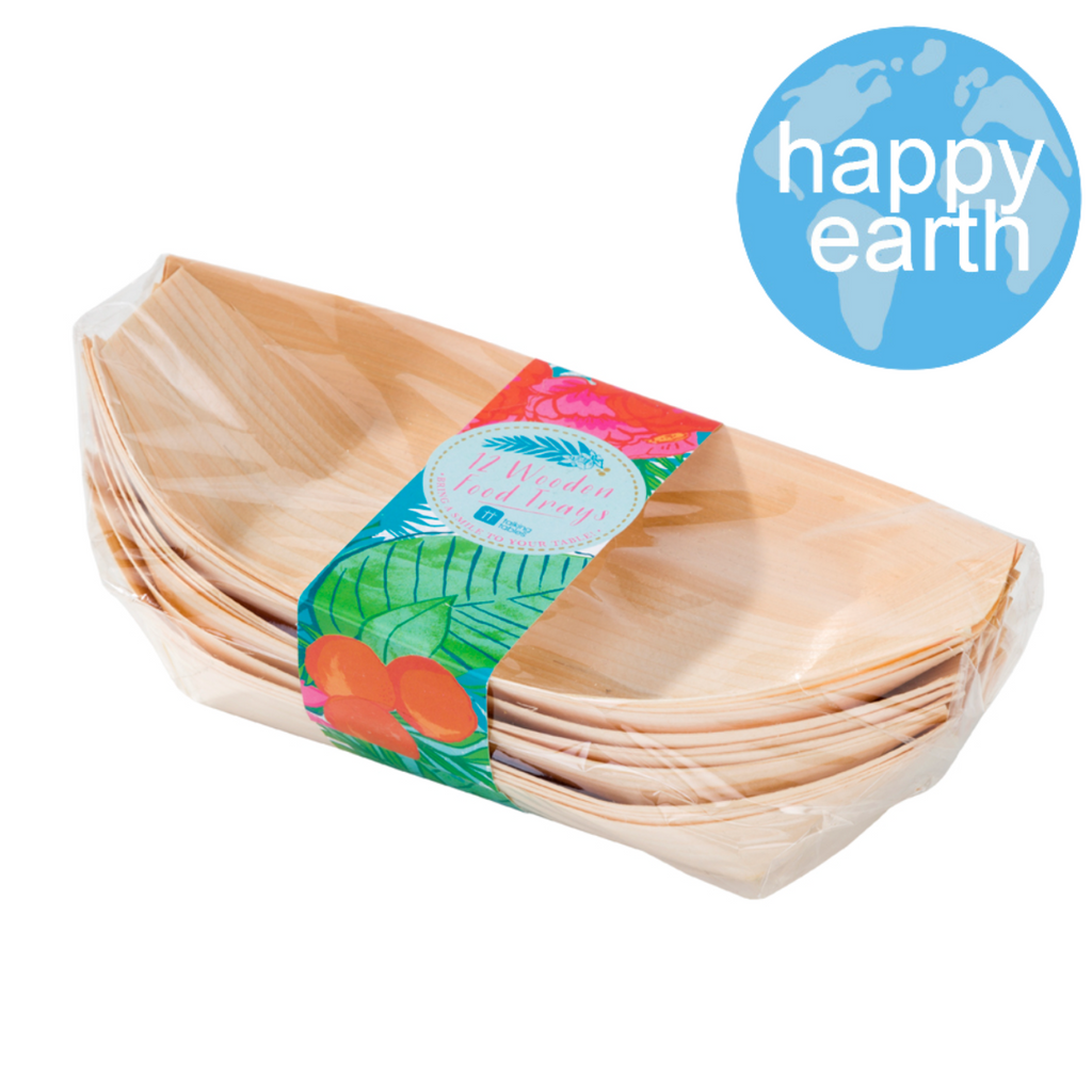 Puiset tarjoiluastiat, Tropical Fiesta (12 kpl)