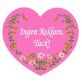 Tarra, Ingen reklam, tack! (pinkki sydän)