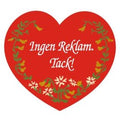 Tarra, Ingen reklam, tack! (punainen sydän)