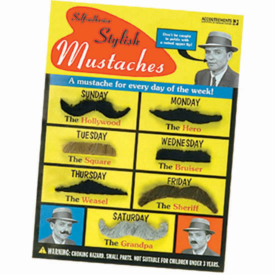 Tekoviikset, Stylish Mustaches -setti