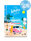 The Waves Are Calling Camper Bus A5 Muistikirja kivipaperilla