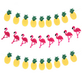 Viirinauha, flamingo & ananas
