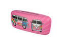 Volkswagen VW T1 Silmälasikotelo Camper Bus Pinkki