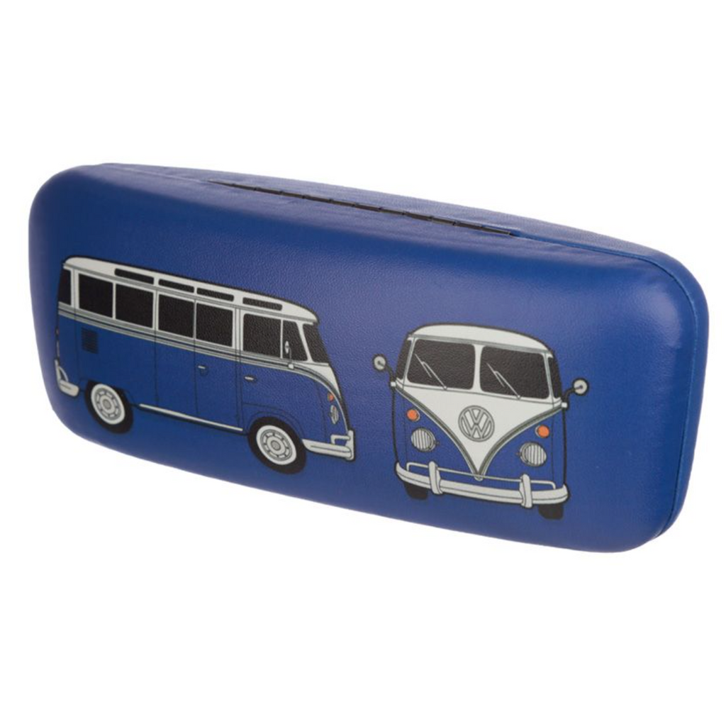 Volkswagen VW T1 silmälasikotelo camper bus, sininen